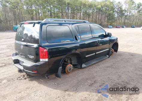 2015 Nissan Armada Platinum z USA, uszkodzony, nr VIN 5N1BA0NE7FN620670